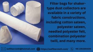 materials used for dust filter bags