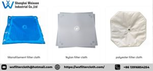 types of filter press cloths